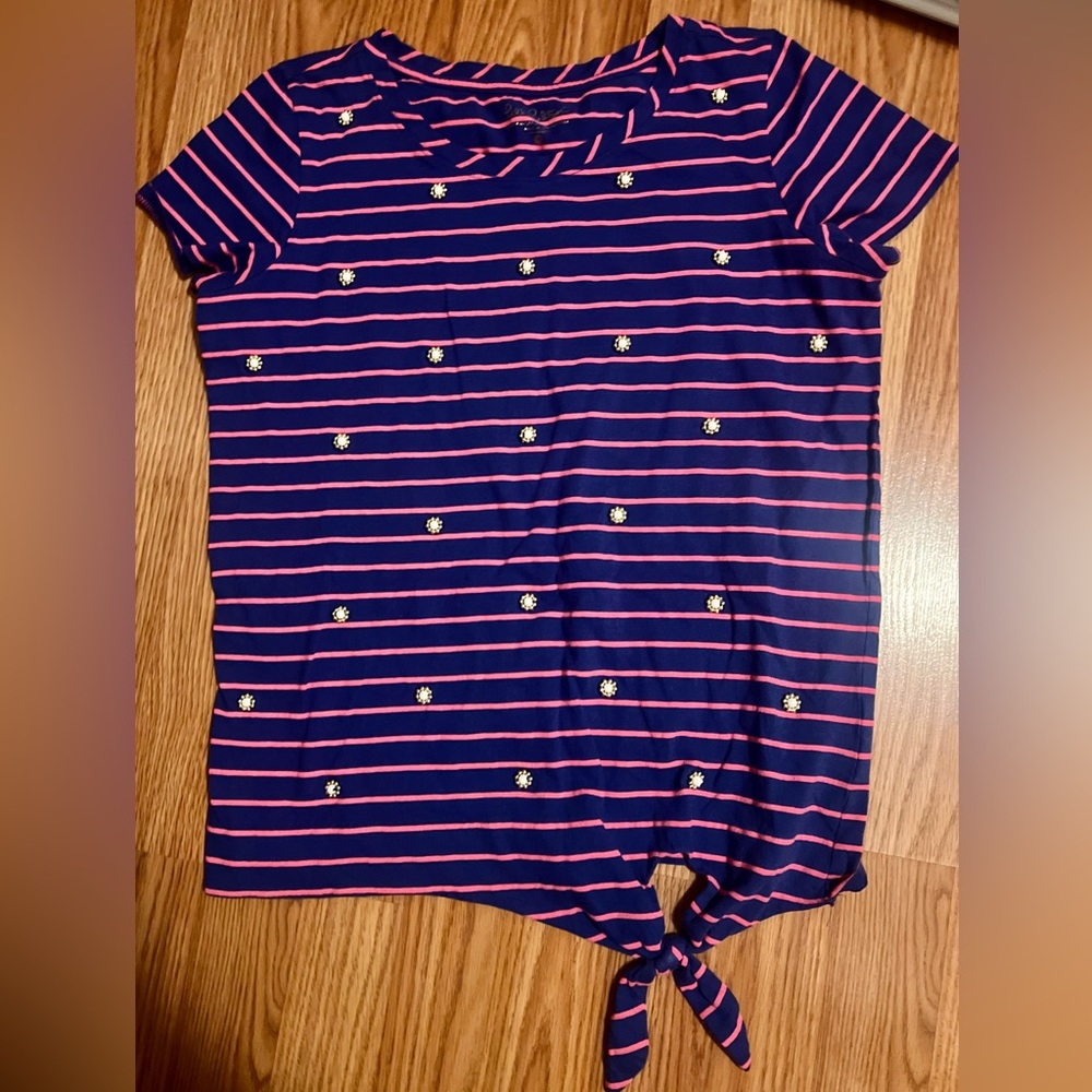 Illy Pulitzer tie shirt size M